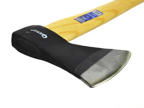 GEKO G72213 ŠTÍPACÍ SEKERA na dřevo 1250G 635mm kalač dřevěná rukojeť PROFI
