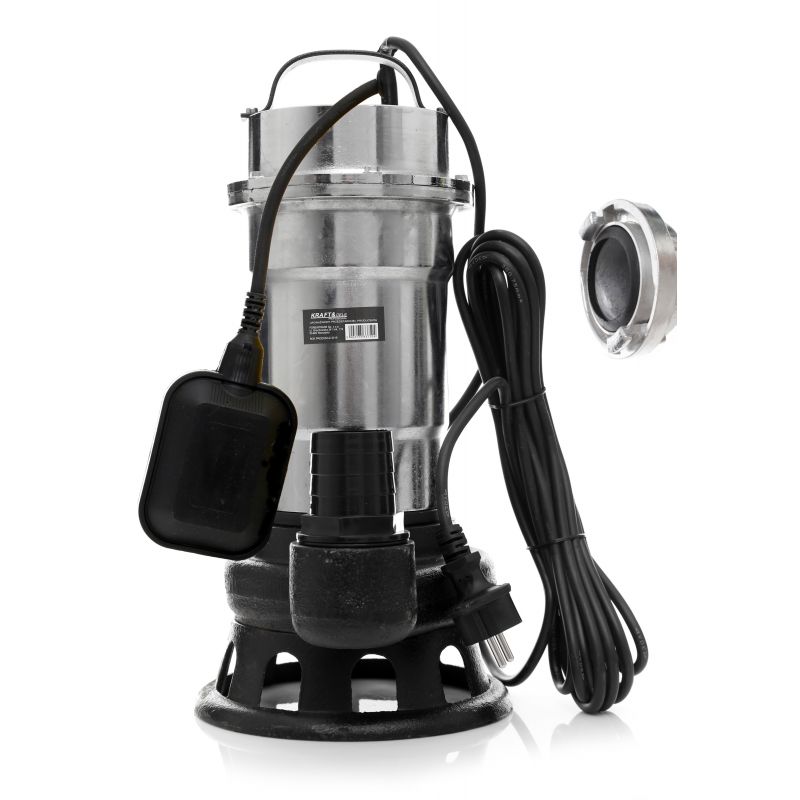 KRAFT&DELE KD763 Ponorné čerpadlo na vodu s drtičem plovák 3100W 2" +20m hadice sp