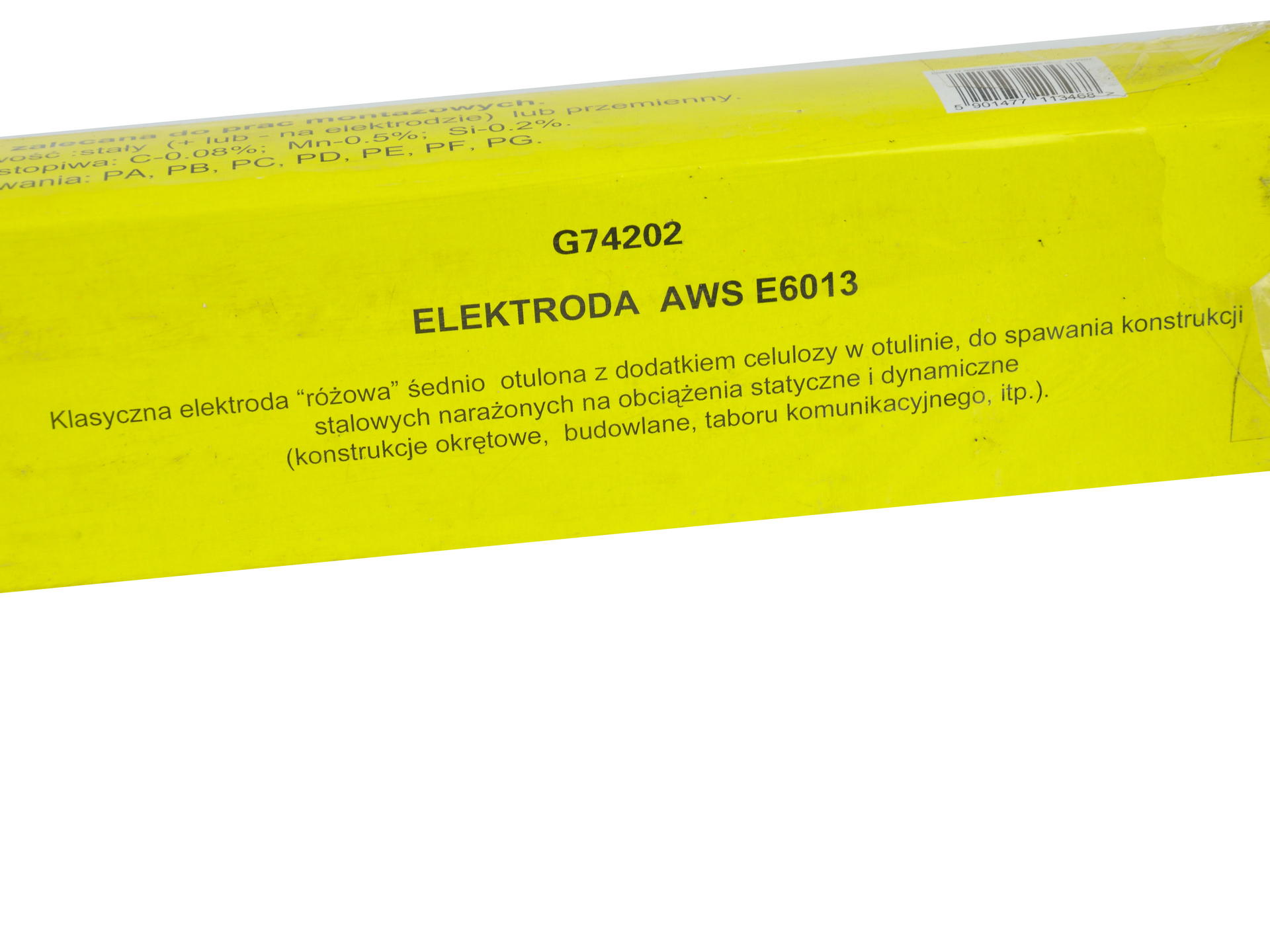GEKO G74202 Svařovací elektrody 4mm x 350mm celulozovo-rutilové růžové 5 kg