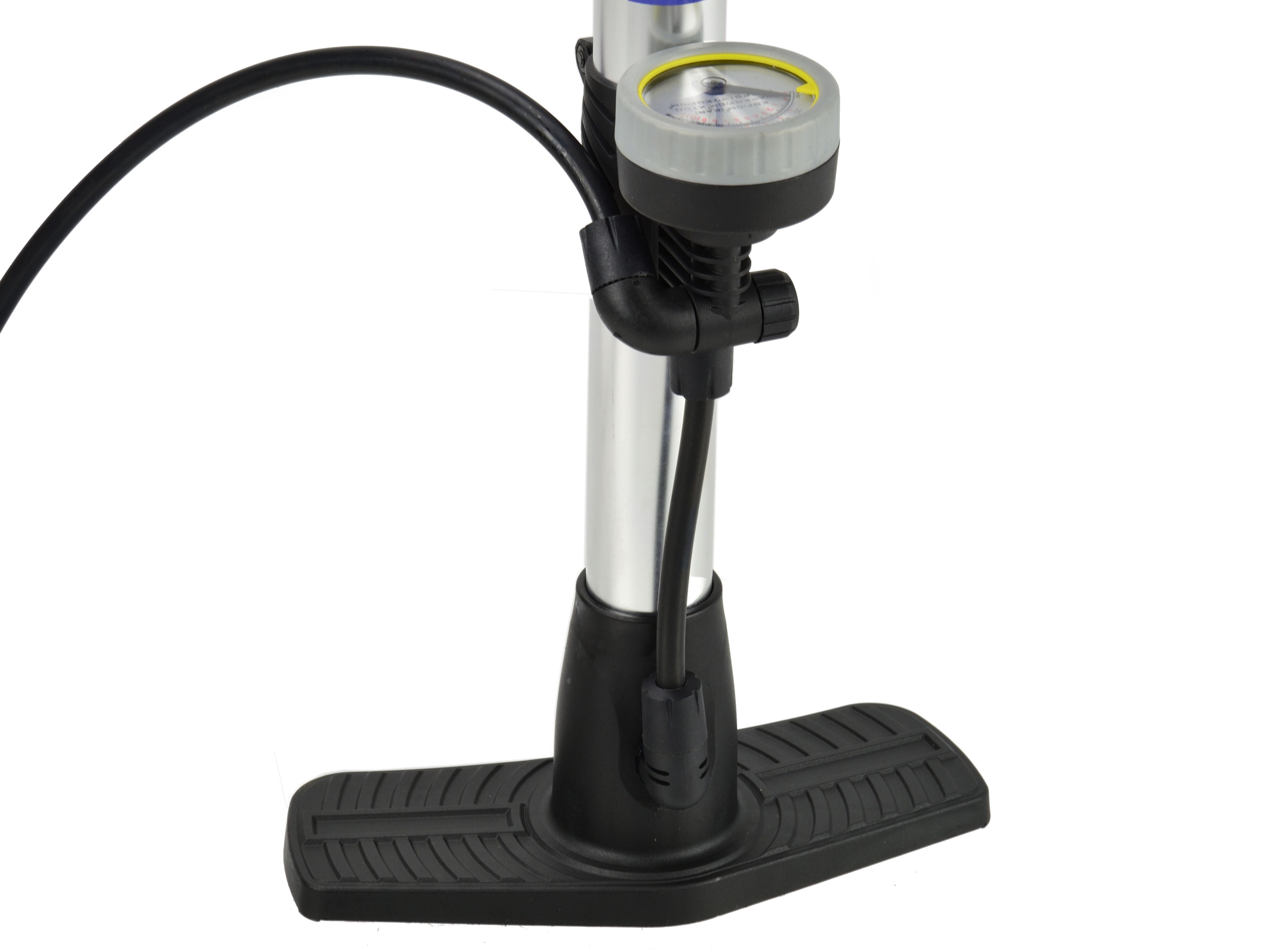 GEKO G01280 Hustilka pumpa s manometrem na pumpování kol, míčů, materaců PROFI