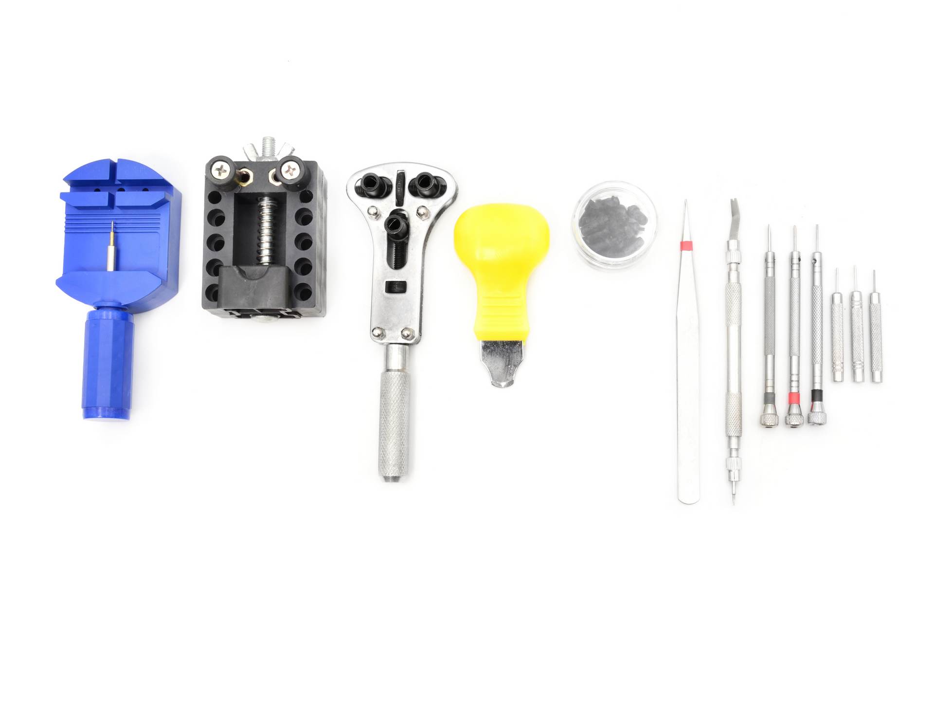 GEKO G01235 Sada nástrojů pro hodináře pro opravu hodinek základní 