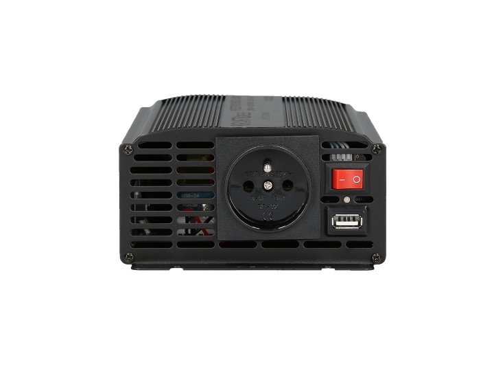 Kraft&Dele KD1252 Měnič napětí pro vozidla, auta 12V DC/AC 230V 500W USB výstup