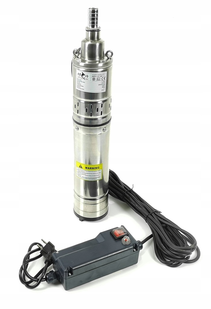 MAR-POL M79913 Hlubiné čerpadlo ponorné na čistou vodu 550W