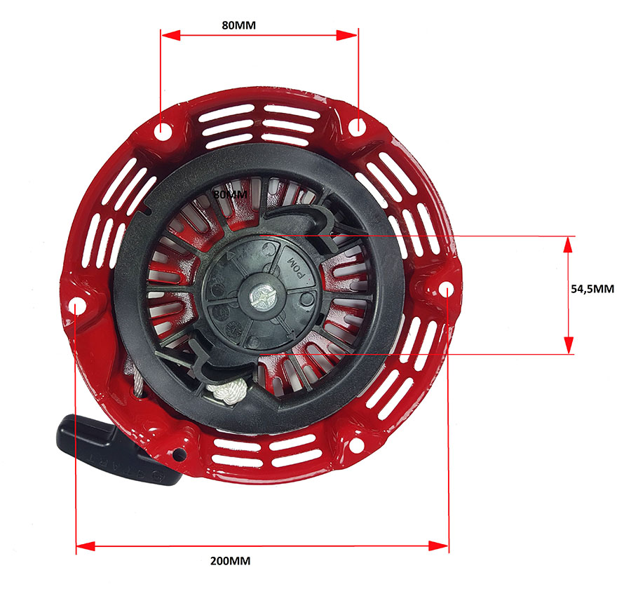 MAR-POL M79855A Startér pro benzínové motory GX160