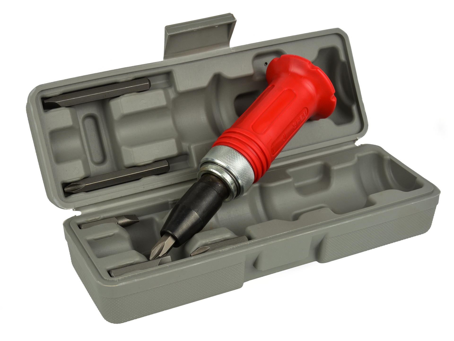 GEKO G30251 Úderový rázový šroubovák s 6ti bity 1/2"
