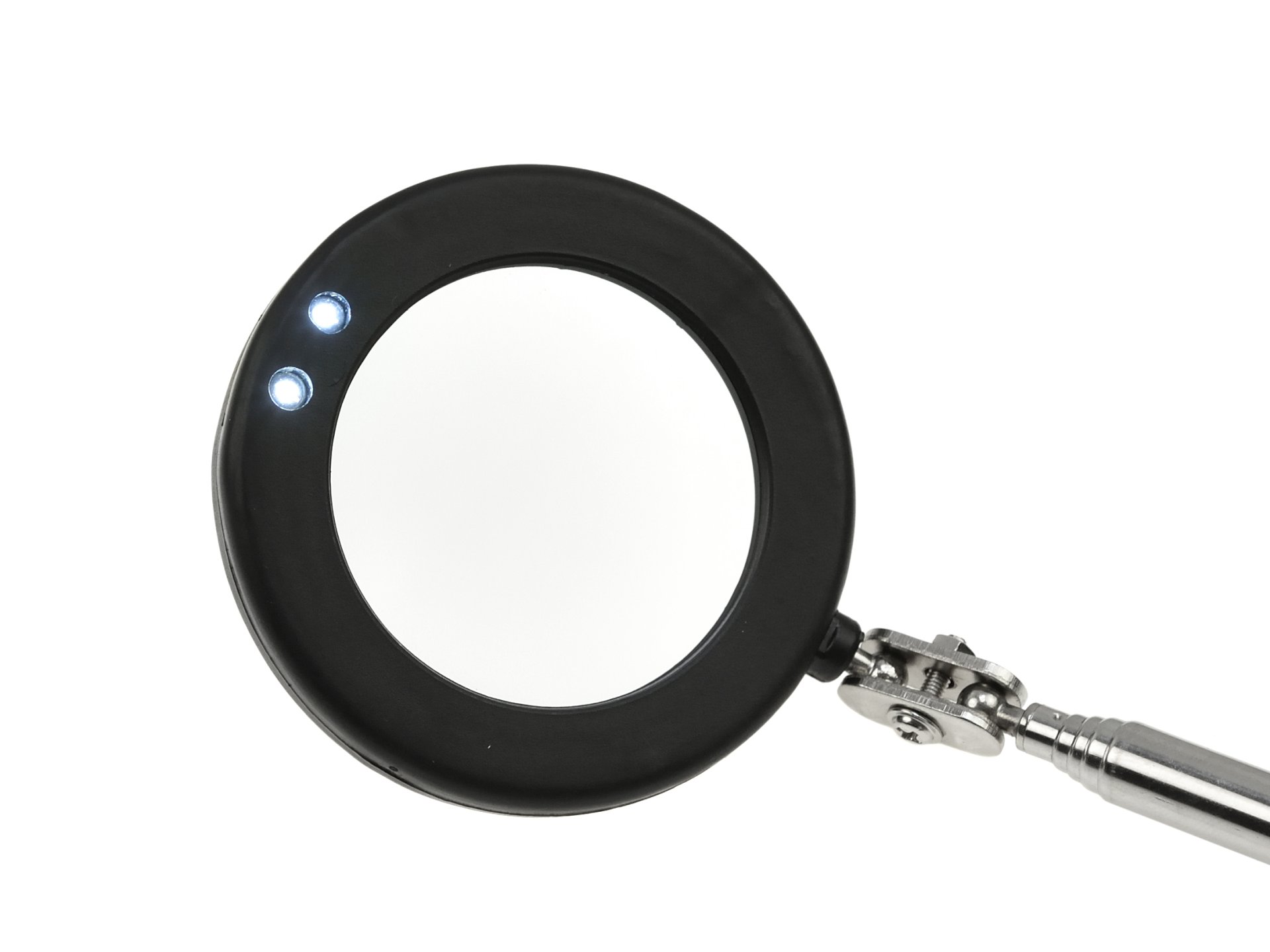 GEKO G03217 Teleskopické kontrolní zrcadlo s lampou, s osvětlením 280-870mm