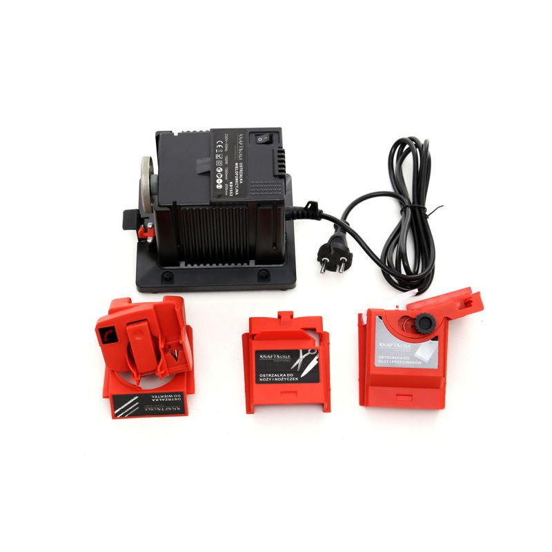 KRAFT&DELE KD1552 Multifunkční elektrická ostřička vrtáků, nožů, nůžek 3v1 150W