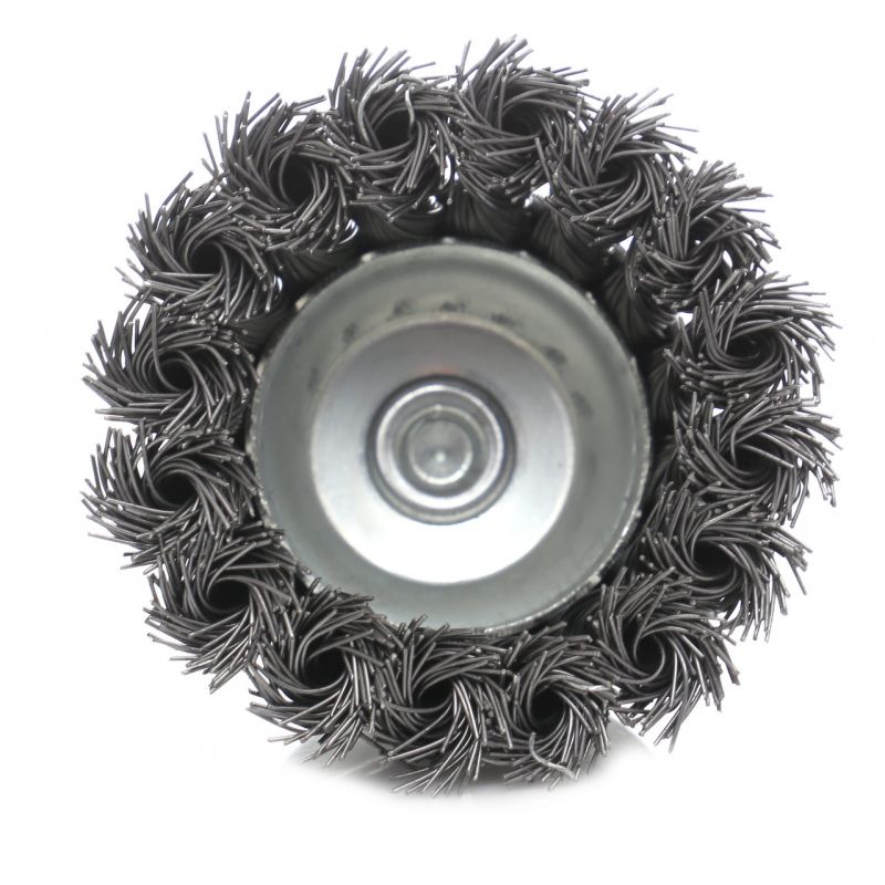 Kraft&Dele KD10989 Kartáč s trnem 65mm na brusku M6