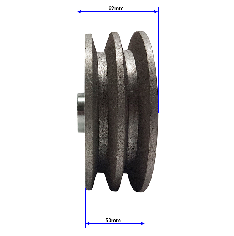 Mar-pol M79482 Odstředivá spojka pro spalovací motor 2 žlábky 147x25mm