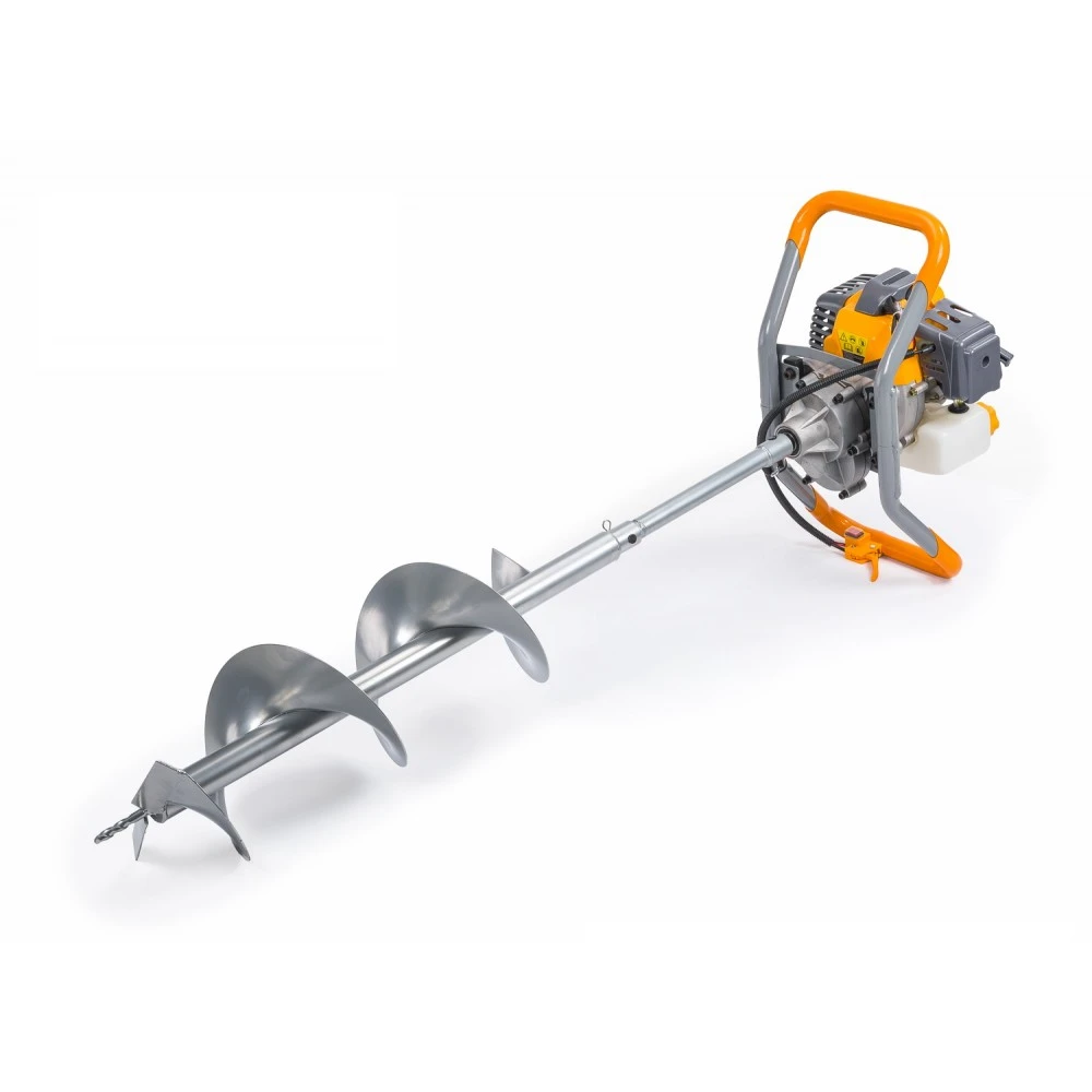Powermat PM-SWG-600N-3W MOTOROVÝ BENZÍNOVÝ ZEMNÍ PŮDNÍ VRTÁK 6HP 3 vrtáky