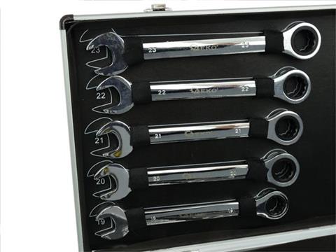 GEKO G10341 Sada klíčů 22ks klíče s ráčnou očkové vidlicové ráčnové 6-32mm