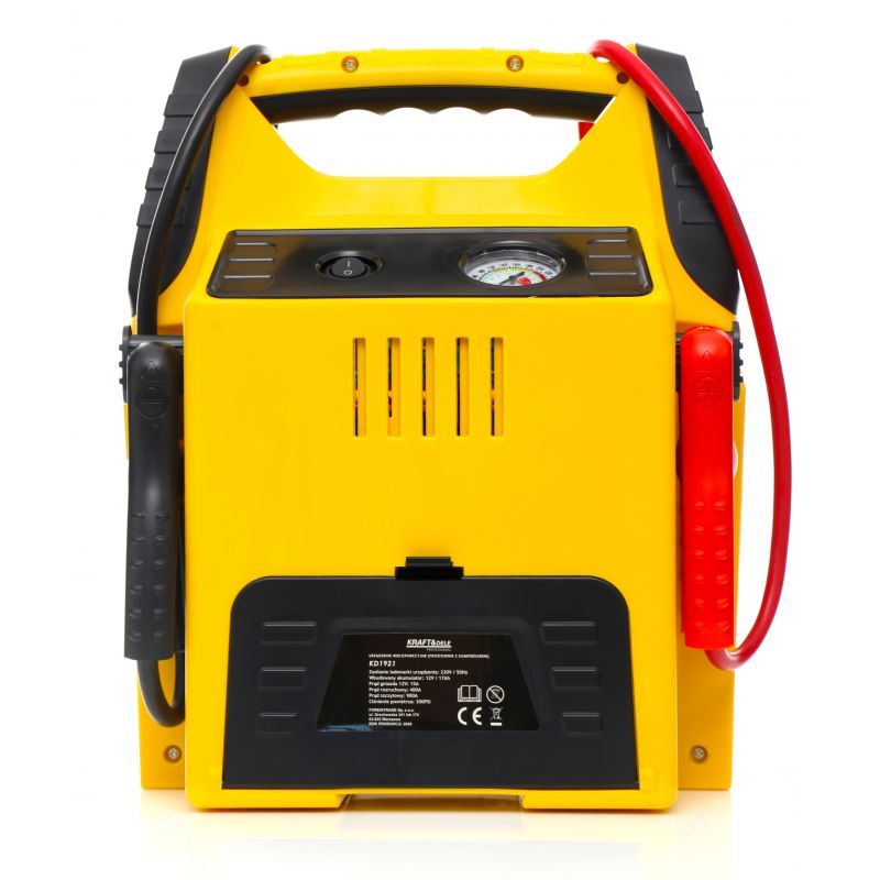 Kraft&Dele KD1921 Nabíječka autobaterií z kompresorem 5V1 multifunkční 12V