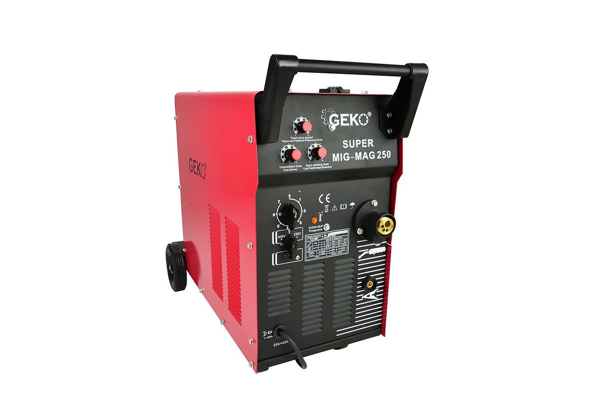 GEKO G80094 Poloautomatická svářečka MAG 250 SUPER 230V/400V 250A svařování