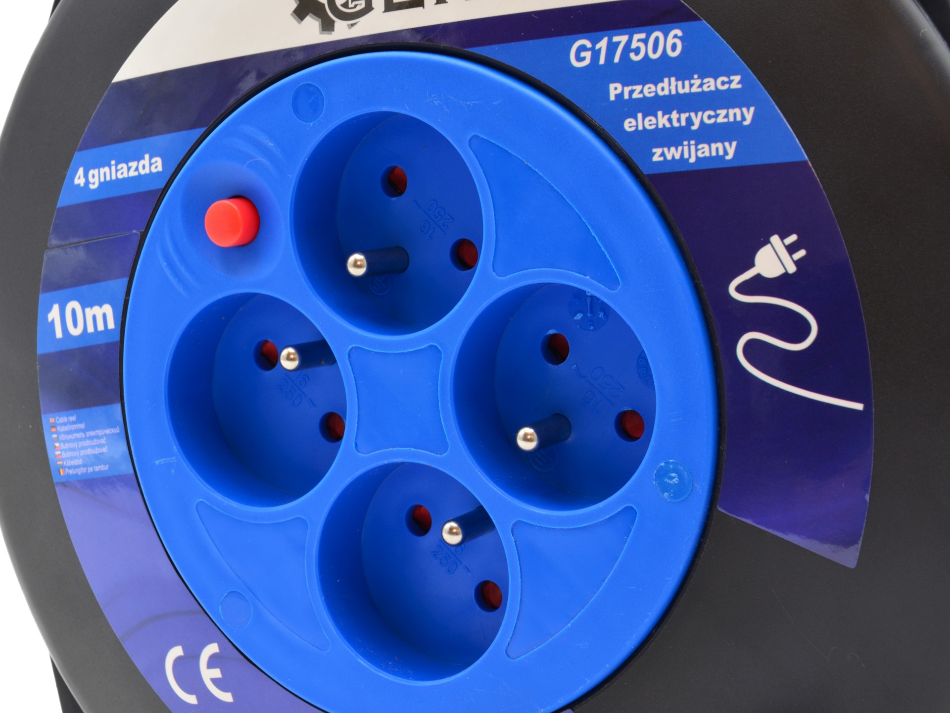 GEKO G17506 Prodlužovací kabel prodlužovačka 3x1,0mm2 10m