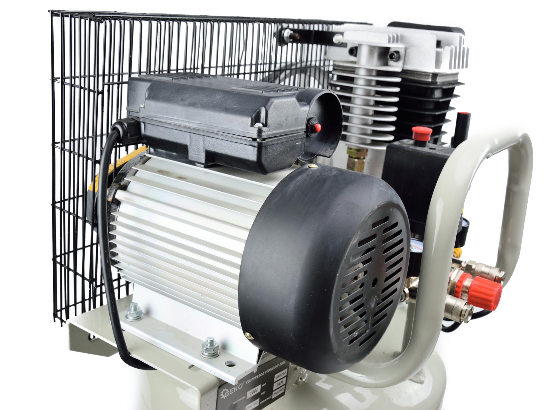 GEKO G80304 OLEJOVÝ KOMPRESOR / vertikální 100L 390L/min 2HP