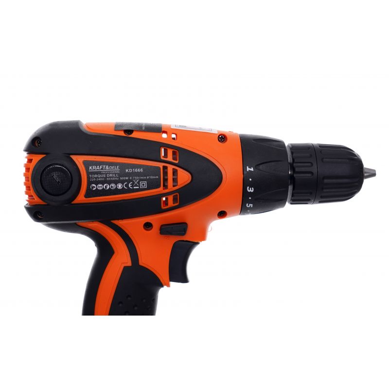 Kraft&Dele KD1666 900W Elektrický šroubovák vrtačka LED, 0-750ot/min
