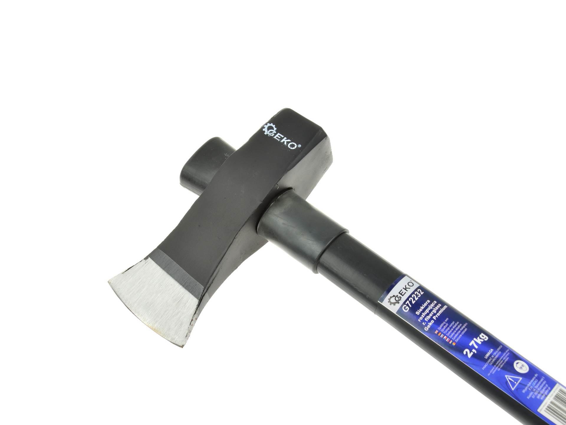 GEKO G72232 ŠTÍPACÍ SEKERA na dřevo 2700G / 915mm kalač Fiberglass PREMIUM