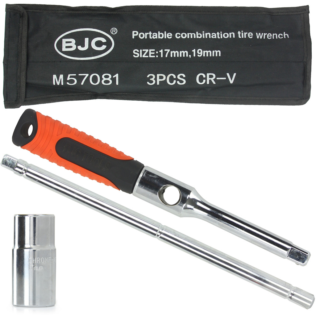 MAR-POL M57081 Klíč na kola skládací 17mm, 19mm