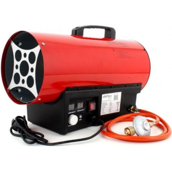 KRAFT&DELE KD11700 Plynový ohřívač topidlo 25kW 230V termostat regulátor
