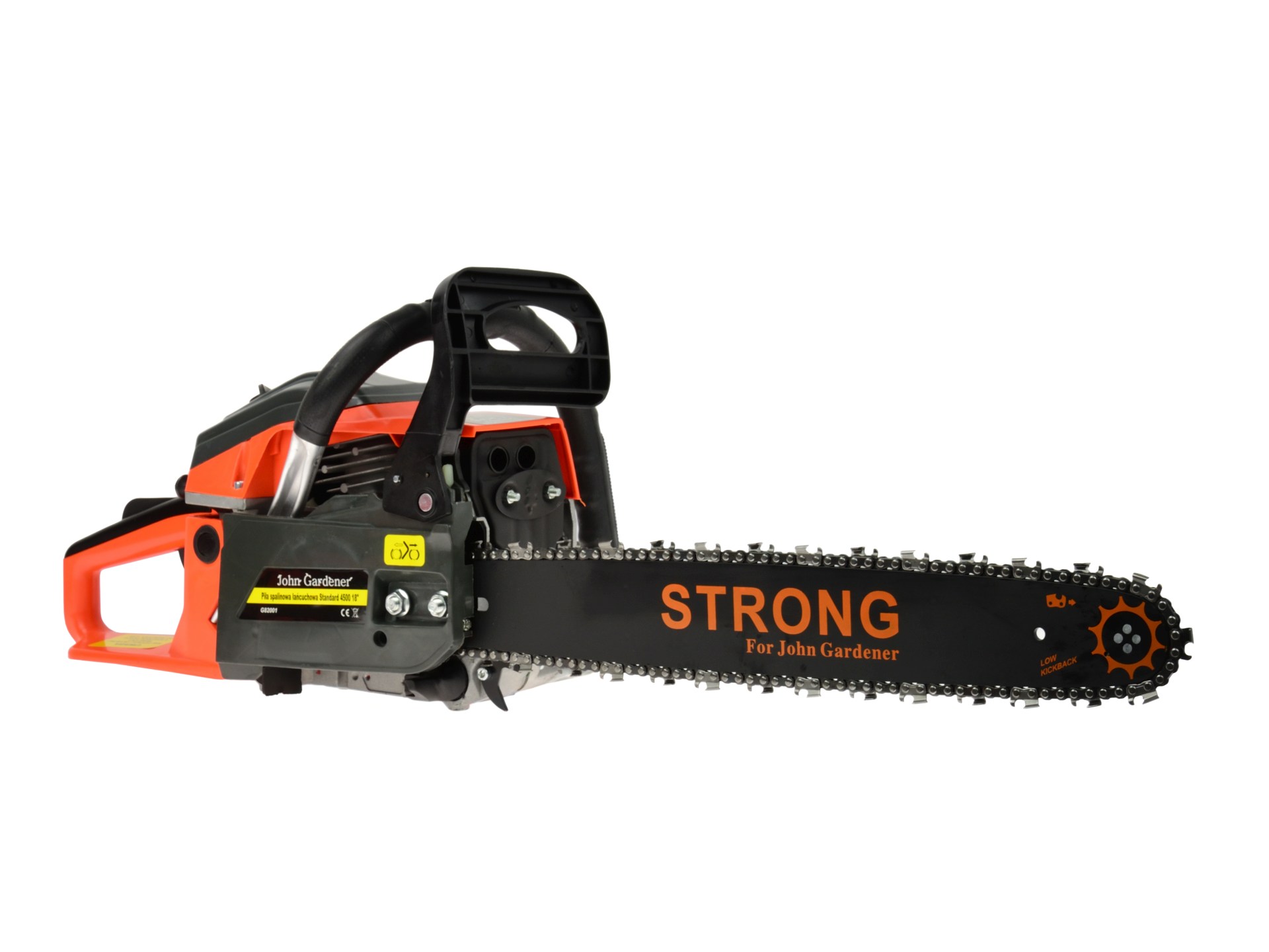 GEKO G82001 2,3HP / 1,7kW MOTOROVÁ ŘETĚZOVÁ PILA benzínová 43cm3 45cm 2x olej