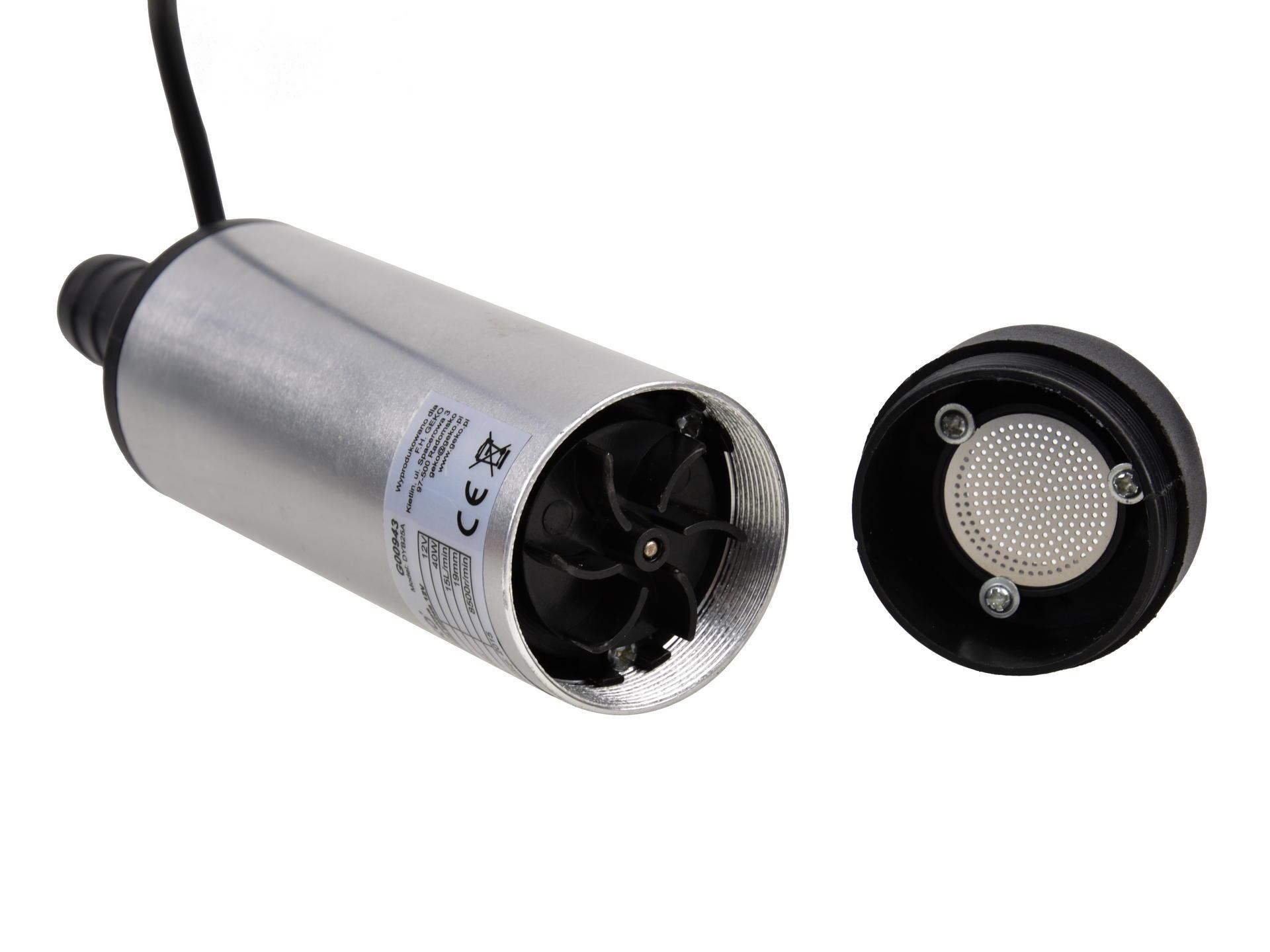 GEKO G00943 Ponorné čerpadlo přečerpávačka na naftu olej 37mm 12V