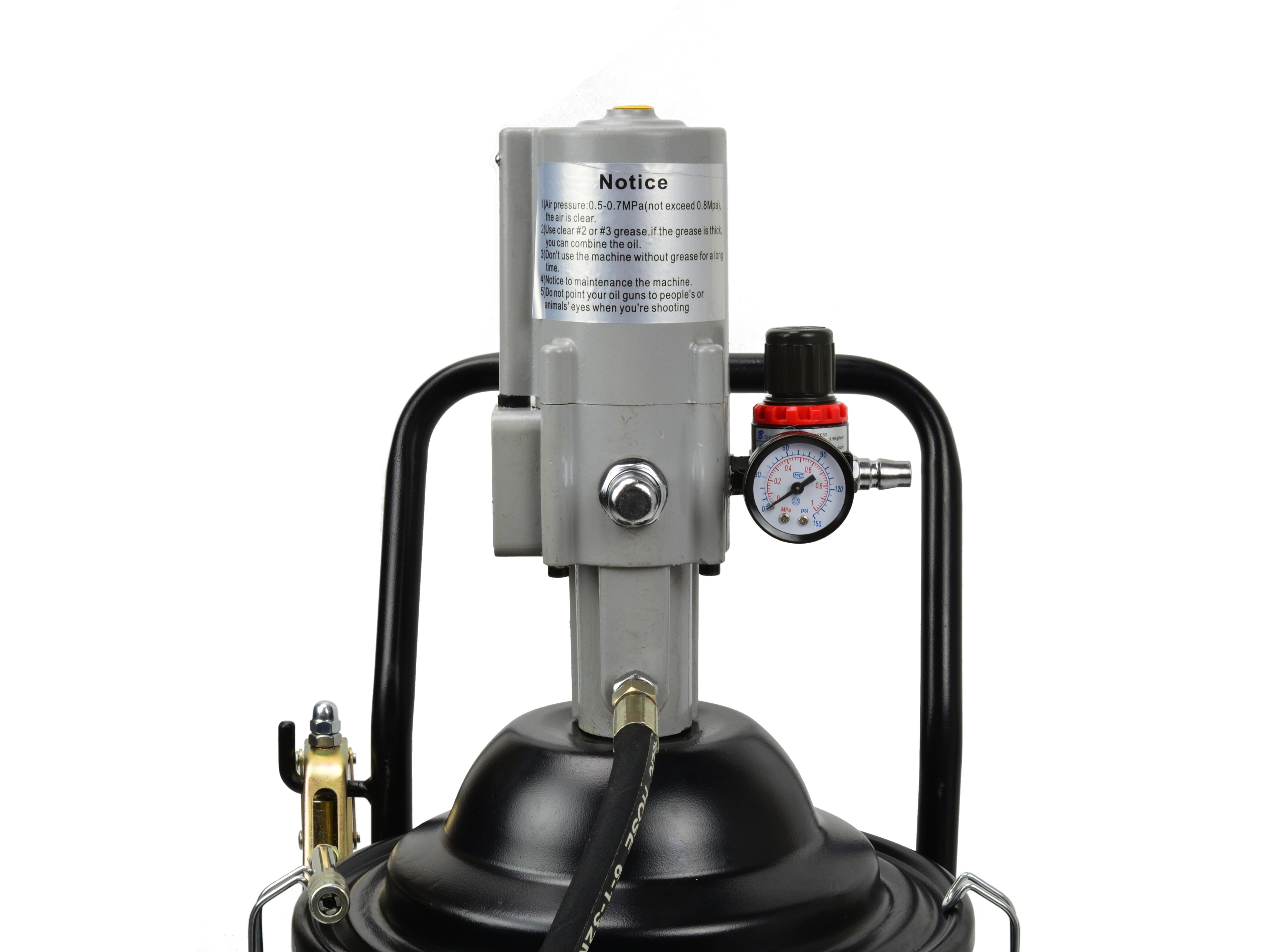 GEKO G01137 Pneumatický mazací lis, maznice tlaková 16L hadice 4m