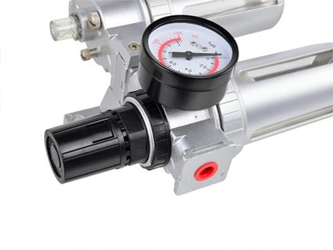 GEKO G01179 Regulátor tlaku vzduchu filtr manometr maznice přimazávač 1/4"