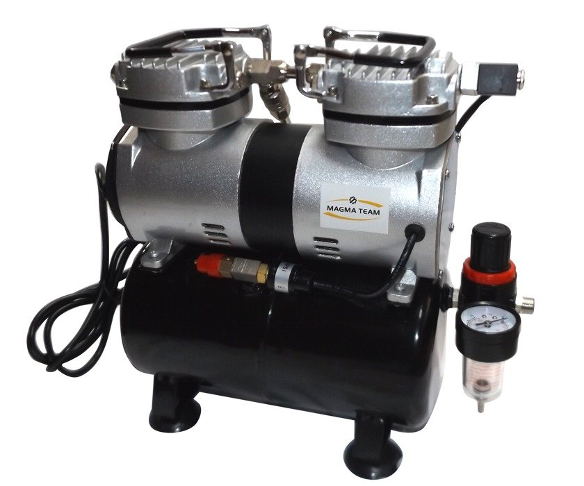 MAGMA 30T Kompresor pro čištění elektronických zařízení 6bar pistole +hadice 30T