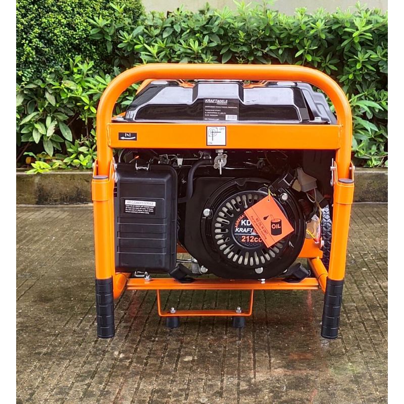 KRAFT&DELE KD163 ELEKTROCENTRÁLA GENERÁTOR PROUDU 12/230V/380V 3500W AVR