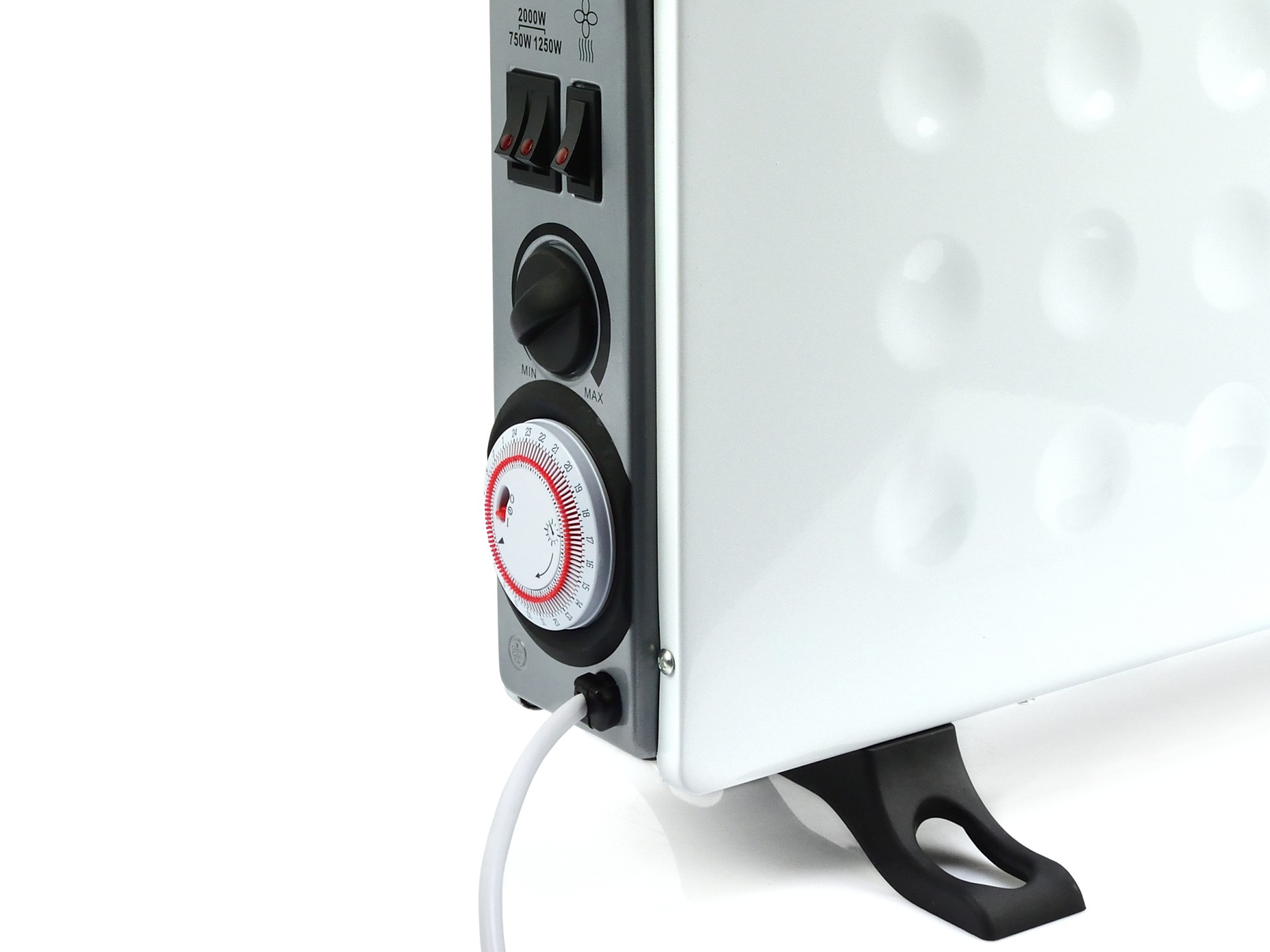 GEKO G80442 Elektrický konvektorový ohřívač topidlo 2000W Turbo & Timer