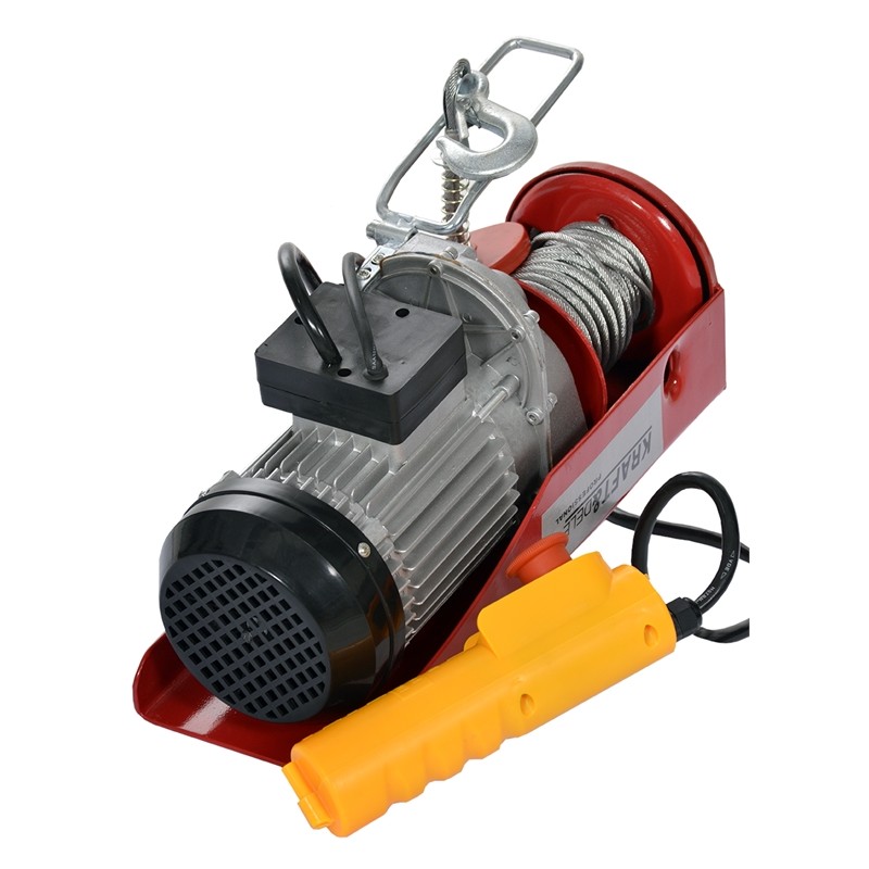 KRAFT&DELE KD1524 Elektrický lanový naviják 125/250kg 550W jeřáb, kladkostroj
