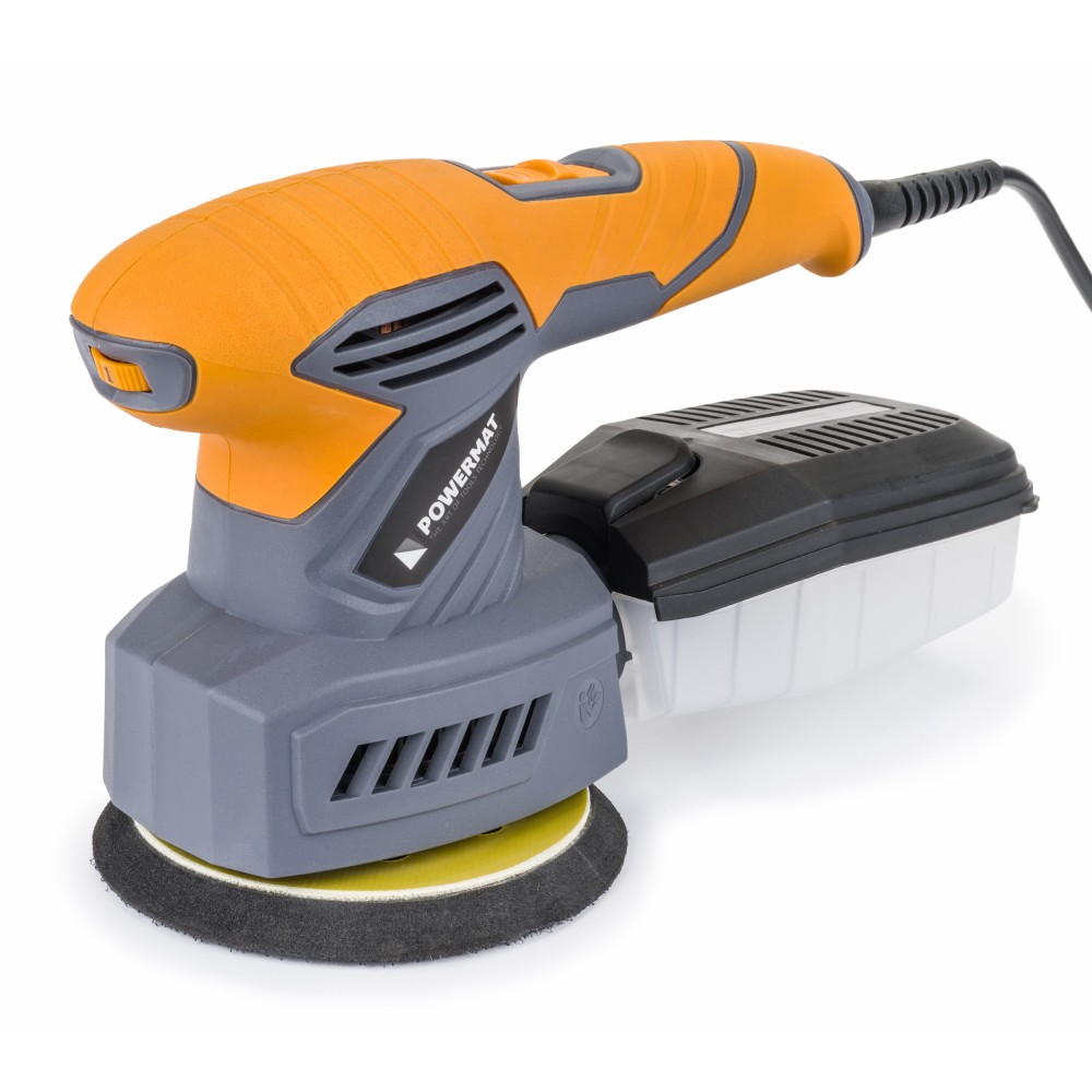 POWERMAT PM-SMO-3W1T Vibrační excentrická bruska 1200W příslušenství
