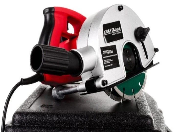 KRAFT&DELE KD1537 Drážkovací fréza, frézka, řezačka do zdiva 3100W 150mm laser