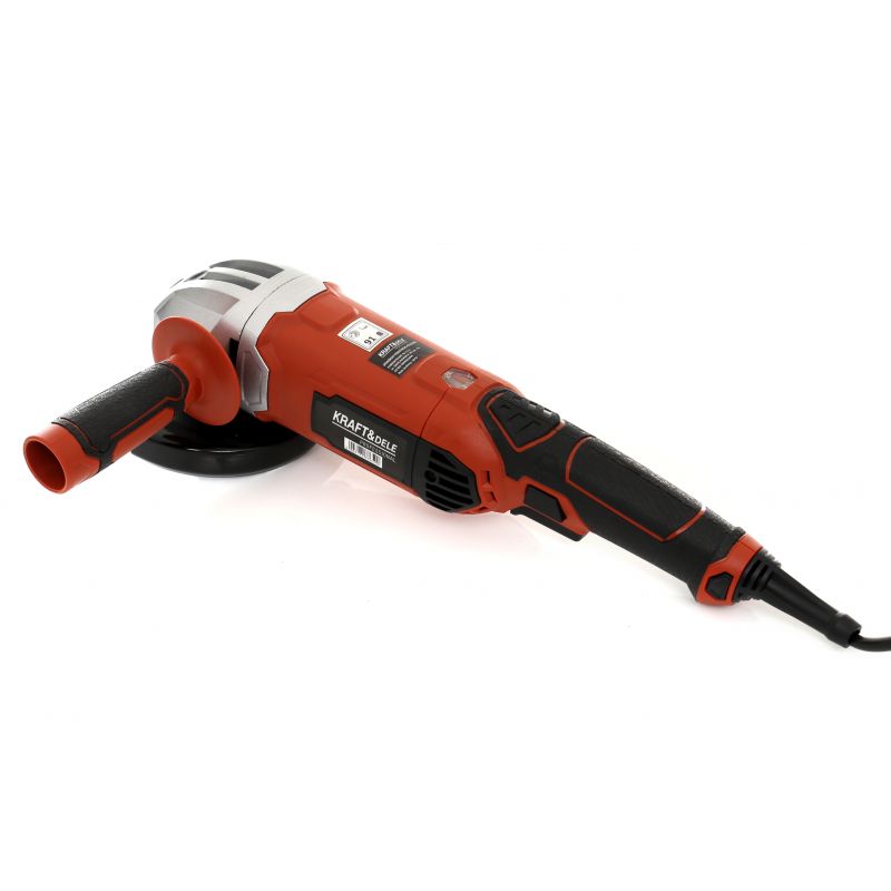 KRAFT&DELE KD3051 Úhlová bruska elektrická 1500W 125mm pro broušení + 2 kotouče