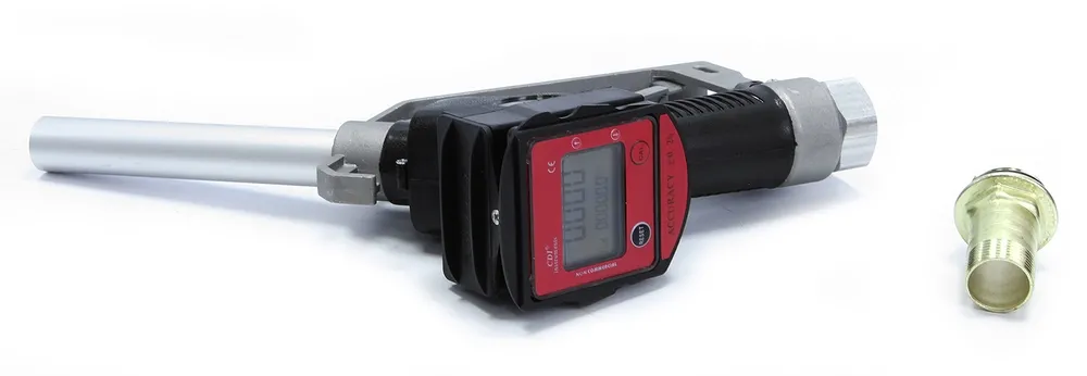 MAR-POL M66951 Ruční výdejní čerpací pistole + LCD průtokoměř