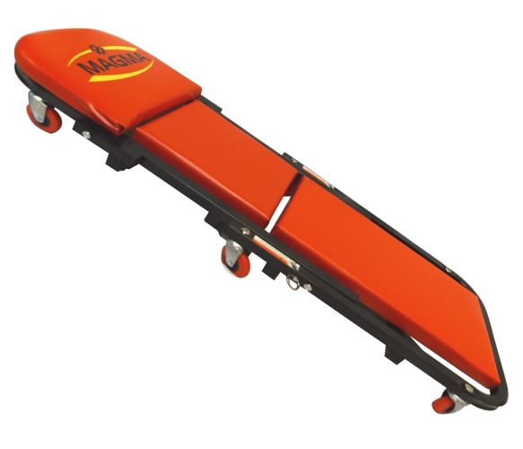 MAGMA 024DA Pracovní lehátko pojízdné dílenské sedadlo židle 2v1 102cm