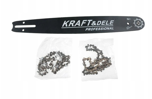 KRAFT&DELE KD10152 VODÍCÍ LIŠTA na PILU 16" 40cm 3/8 1,3mm 2x řetěz