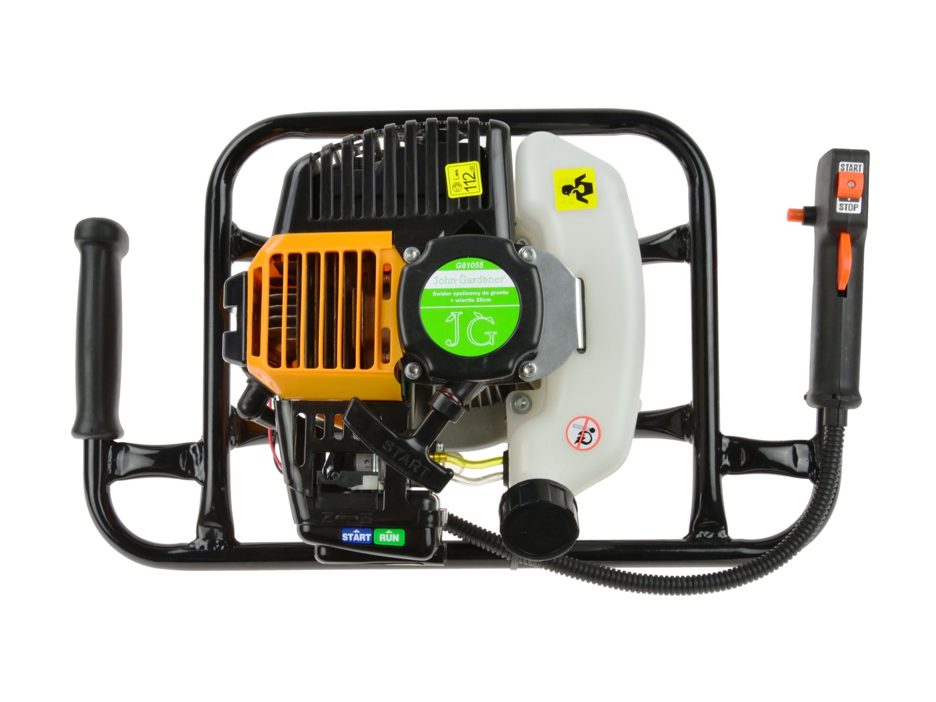 GEKO G81055 Půdní vrták do země 5,2HP + vrták zemní 250mm