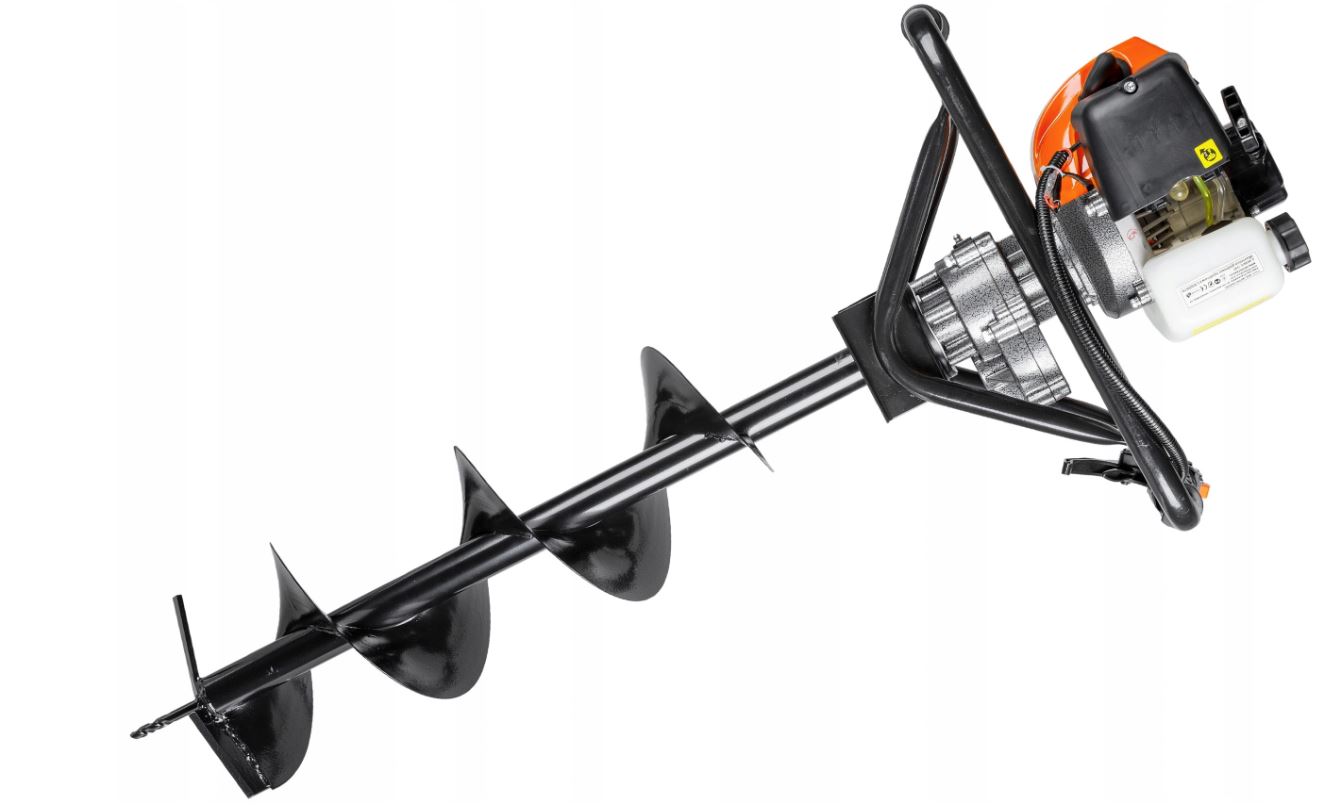 MAX LXGD670 Půdní vrták PREMIUM do země 6,7HP + vrták zemní 100mm 200mm 300mm