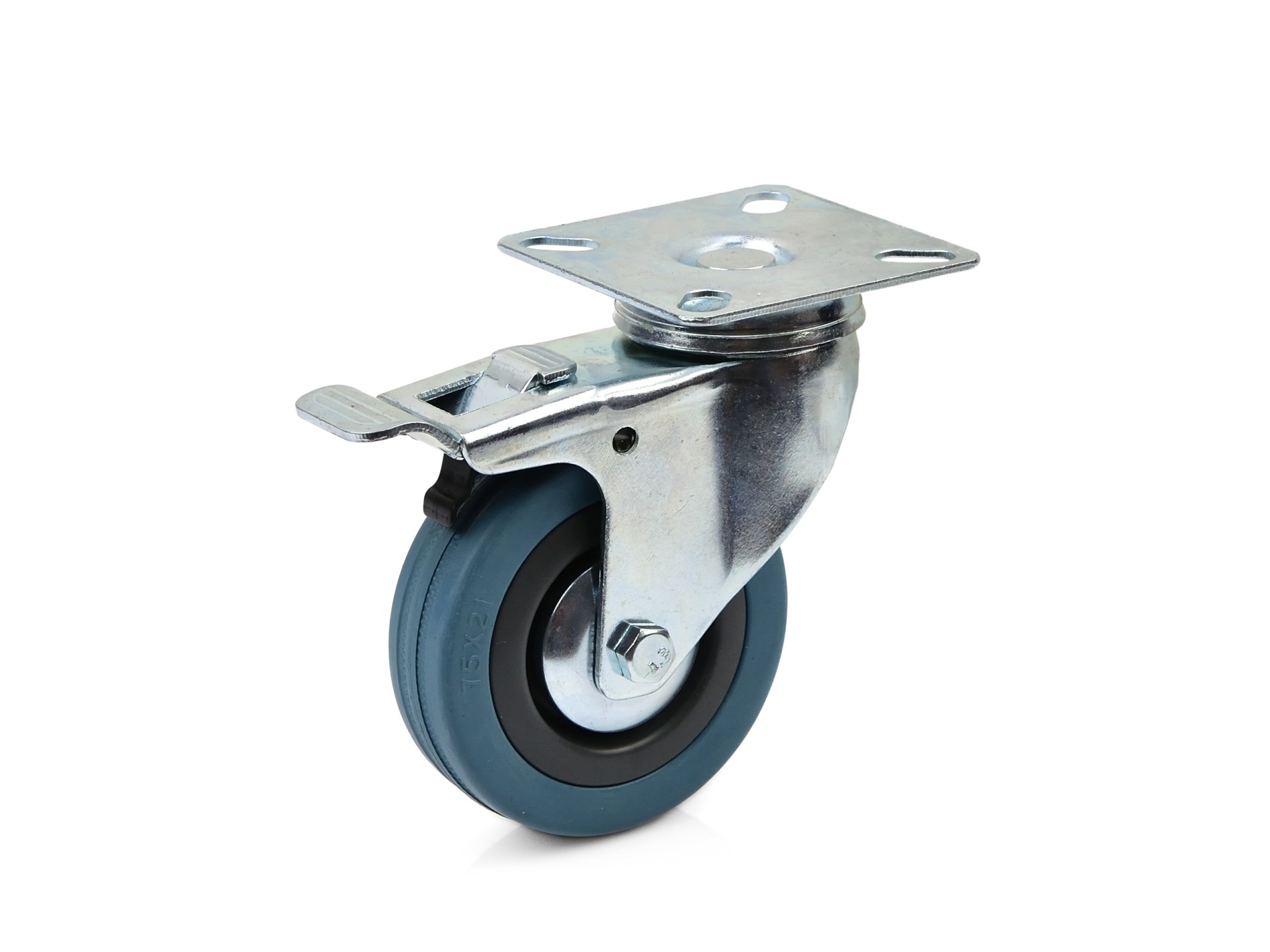 GEKO G71503 Otočné kolečko s brzdou kolo 75mm PP