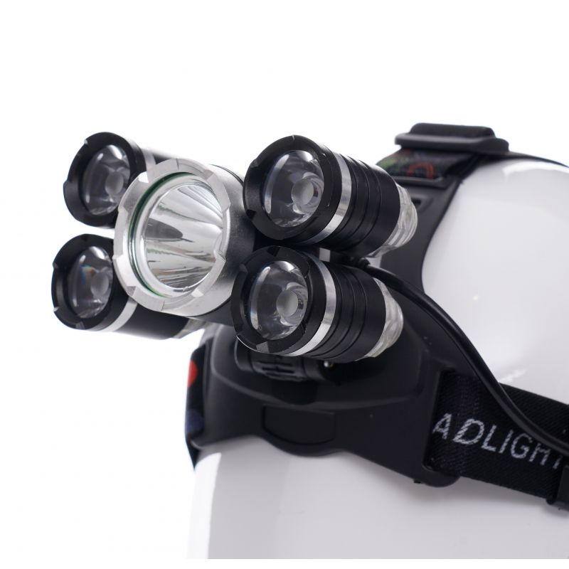KRAFT&DELE KD1247 Čelovka baterka čelová svítilna svítidlo na čelo LED