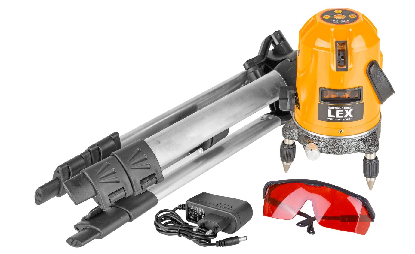 MAX LXNL01 Nivelátor laserový, zaměřovač, laser samonivelační + statív
