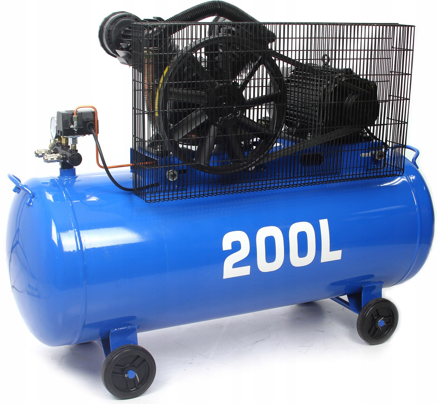 MAR-POL M80682A Olejový kompresor 200L 10bar 4kW  /V-0.6/8/ RIPPER 