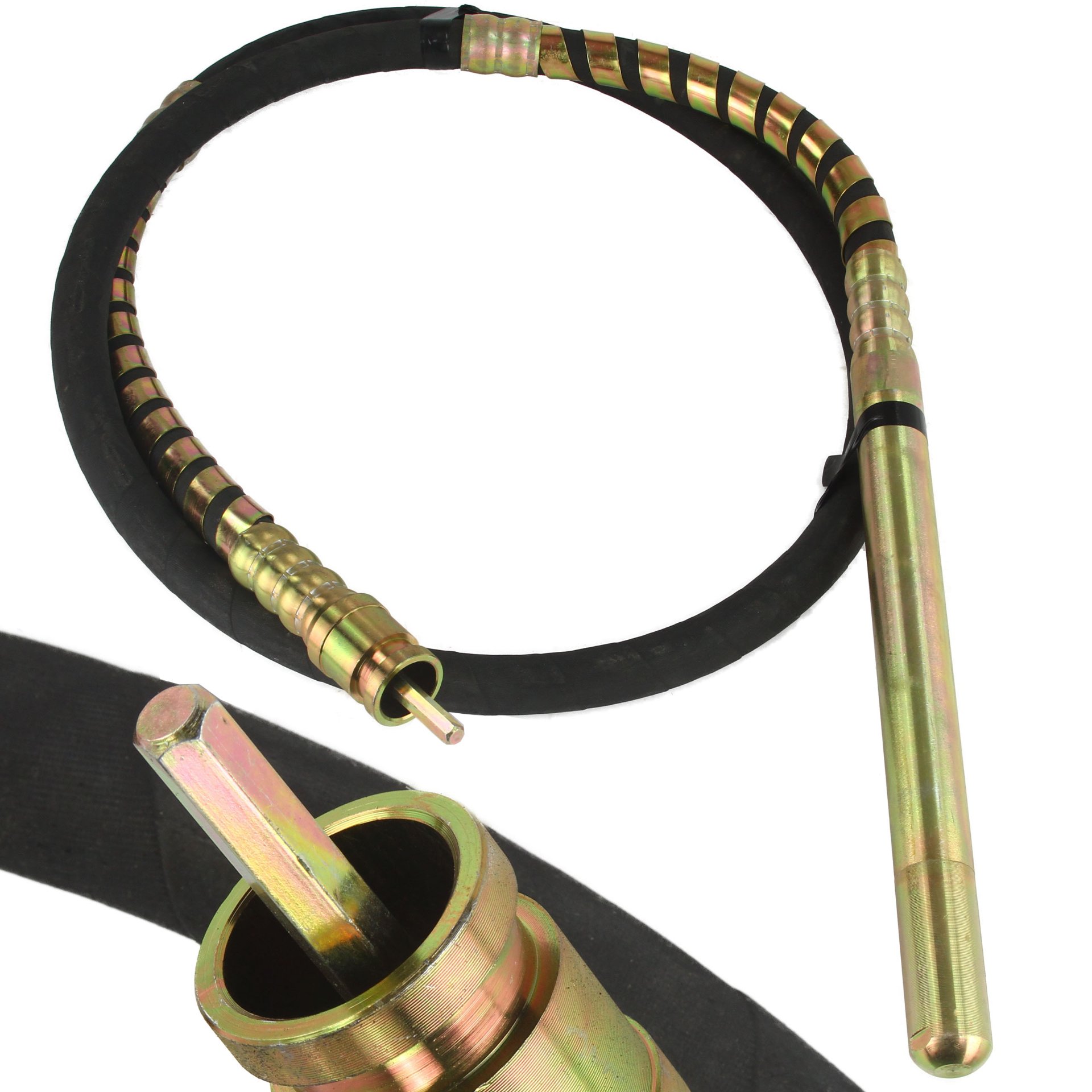 MAR-POL M79533 Hadice pro vibrátor 3m 38mm hadice s rychlospojkou