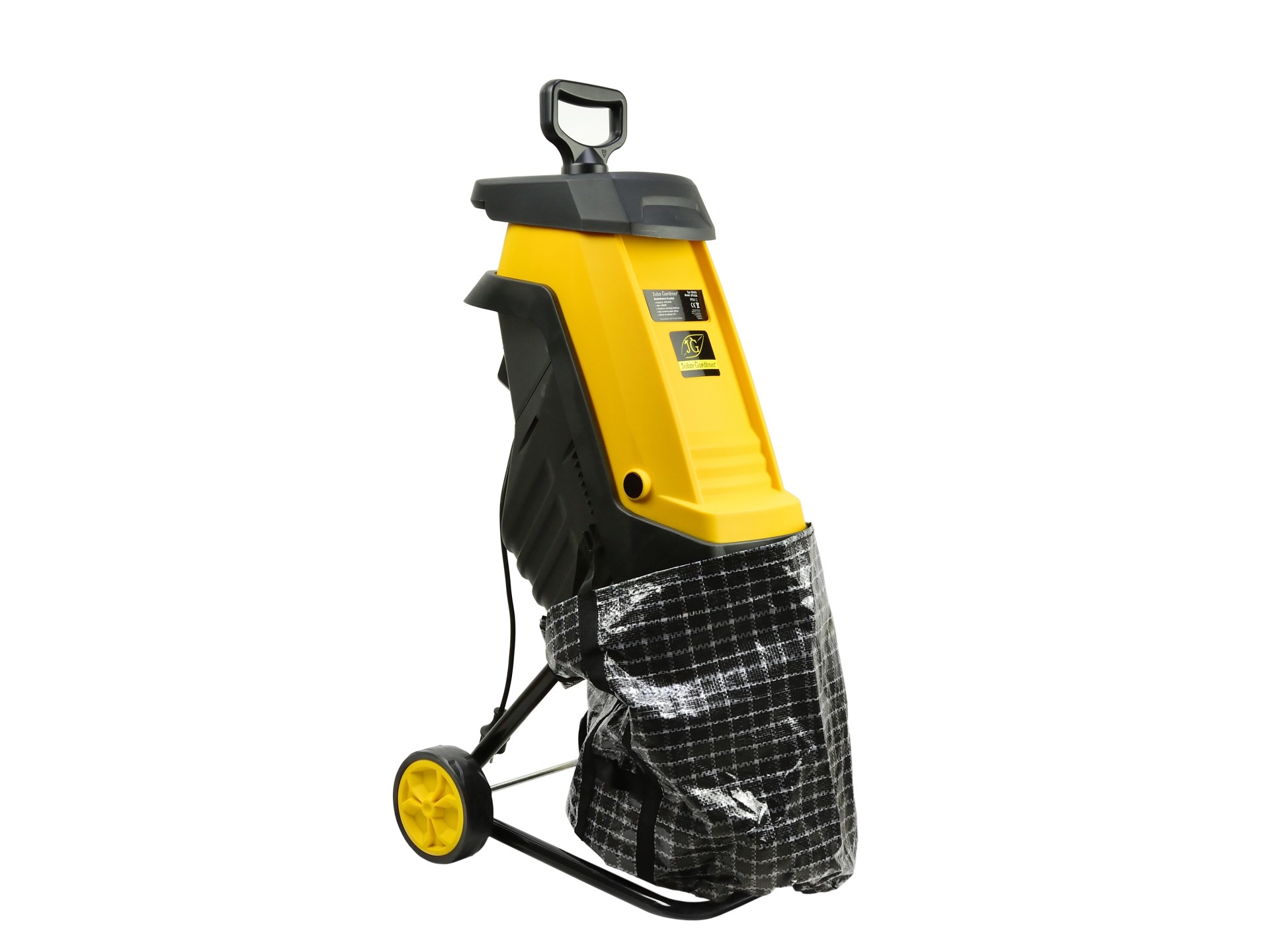 Geko G81075 200W Zahradní drtič větví, štěpkovač 