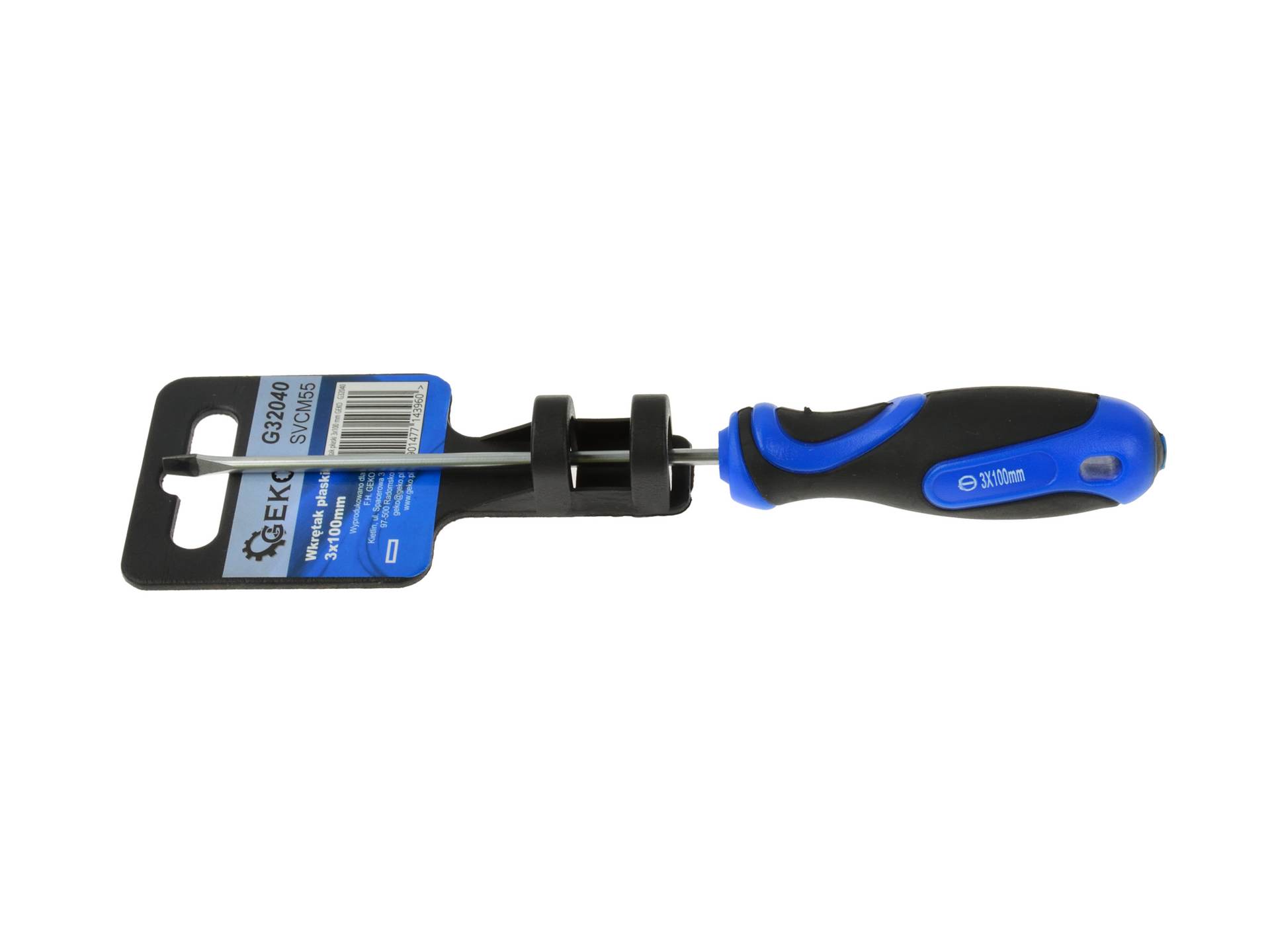 Geko G32040 Plochý šroubovák 3x100 mm