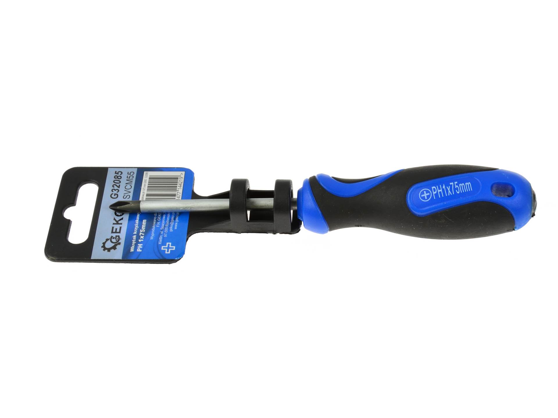 Geko G32085 Křížový šroubovák ph 1x75 mm