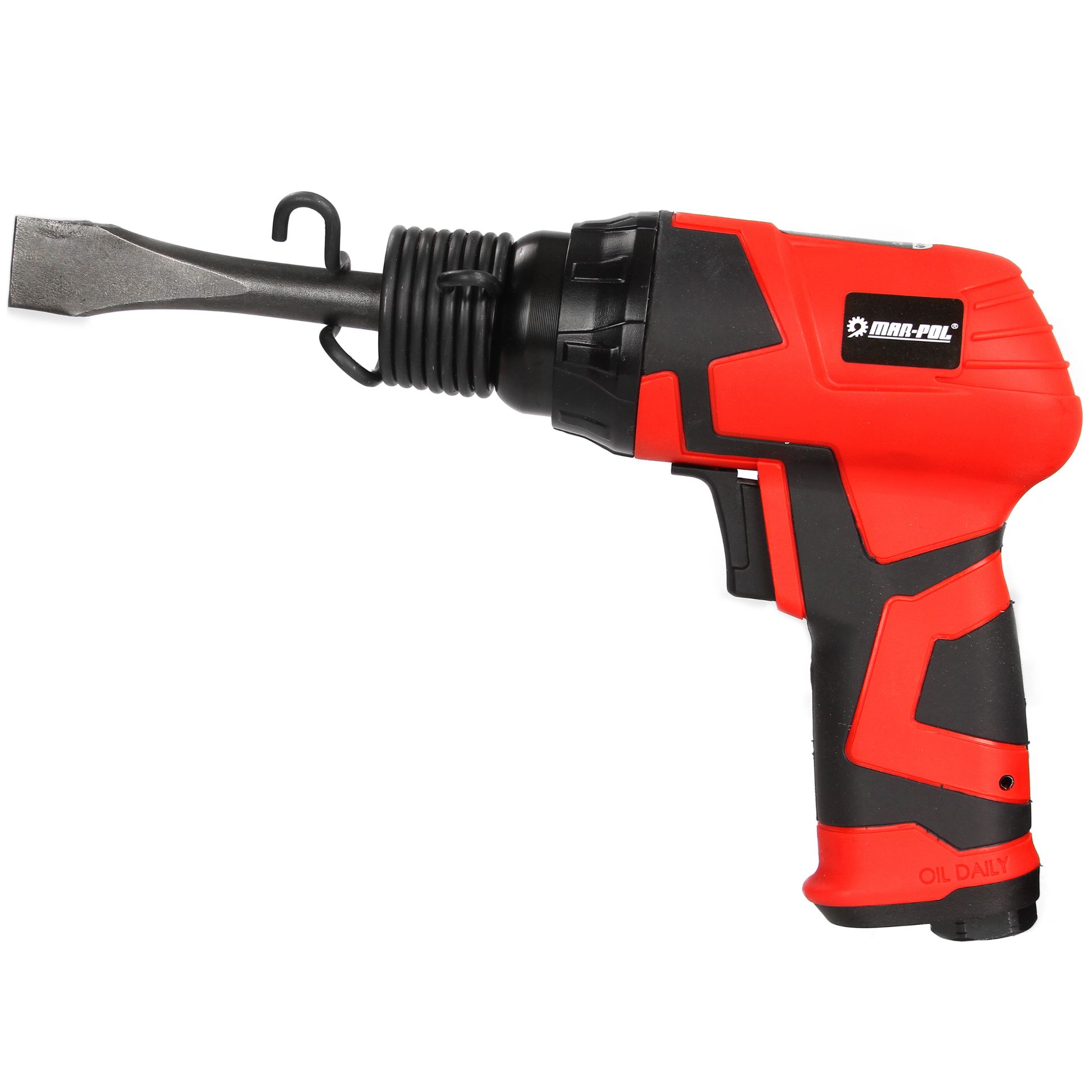 MAR-POL M90325 Pneumatické kladivo 6,3bar 113 l/min 4500/min + 4 dláta