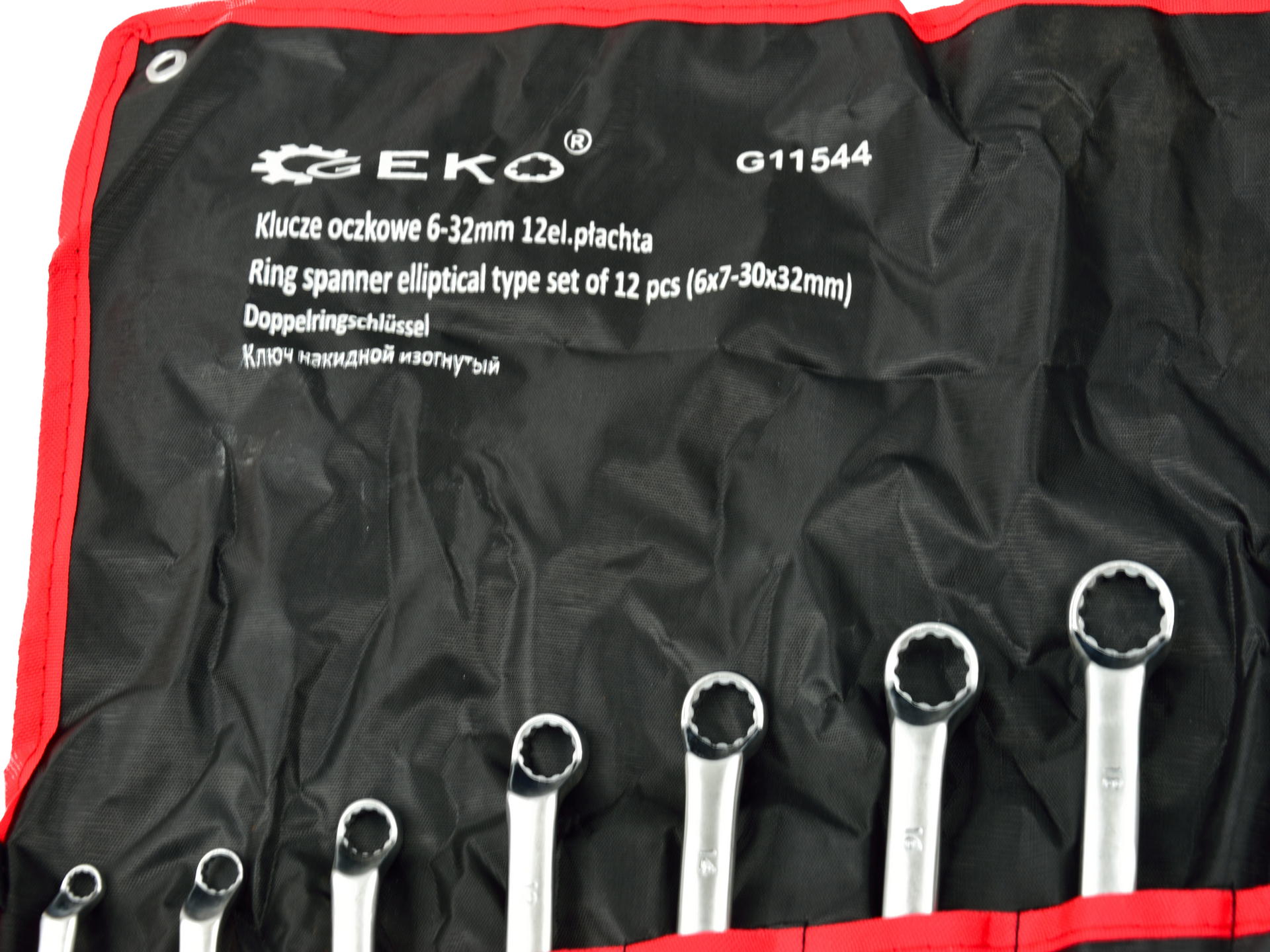 GEKO G11544 Klíče očkové 12ks 6-32mm klíč sada klíčů