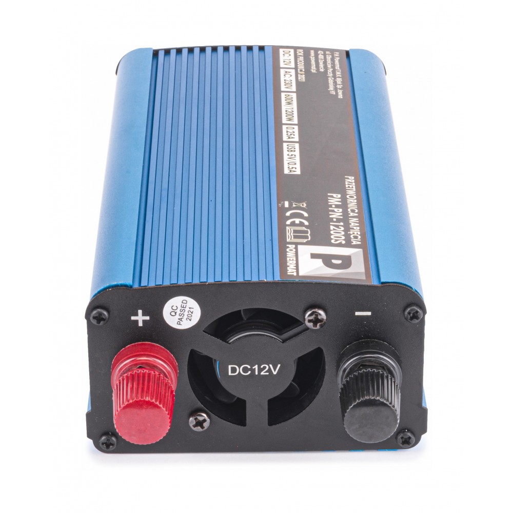 POWERMAT PM-PN-1200S Měnič napětí pro vozidla, auta 12V 1200W